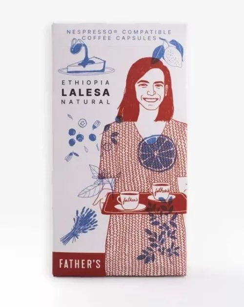 Father's Coffee Kapsle – Etiopie Lalesa Natural