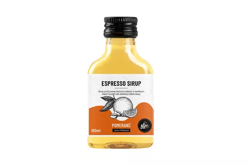 Espresso sirup Pomeranč