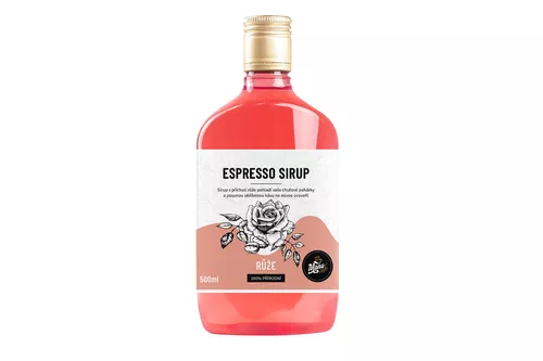 Espresso sirup Růže - 500 ml