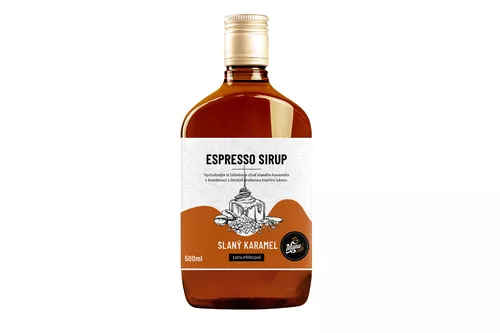 ESPRESSO SIRUP SLANÝ KARAMEL - 500 ml