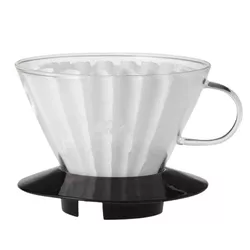 Dripper Kalita Wave 185 Black - skleněný